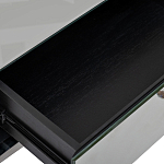 Тумбочка зеркальная с ящиком Mirror Chrome Cabinet варинант исполнения - 5 | Loft Concept в Новосибирске