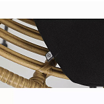 Стул круглый с ротанговым плетением Round Wicker Stool варинант исполнения - 6 | Loft Concept в Новосибирске