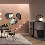 Дизайнерский комод с декоративными элементами на дверках Trilogy варинант исполнения - 3 | Loft Concept в Новосибирске