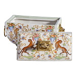 Шкатулка с фигуркой льва на крышке Eden Garden варинант исполнения - 2 | Loft Concept в Новосибирске