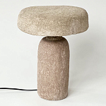 Настольная лампа «Травертиновая» варинант исполнения - 1 | Loft Concept в Новосибирске