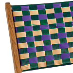 Кресло низкое из массива тика Barbados варинант исполнения - 4 | Loft Concept в Новосибирске