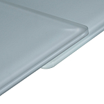 Стол обеденный раскладной со стеклянной столешницей Futuristic Table варинант исполнения - 3 | Loft Concept в Новосибирске