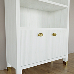 Книжный Стеллаж Elsa Dreams White с задней стенкой варинант исполнения - 1 | Loft Concept в Новосибирске