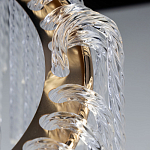 Люстра с подвесными рифлеными стеклянными трубками Nembus варинант исполнения - 20 | Loft Concept в Новосибирске