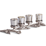 Подсвечник из алюминиевого сплава Cozy Light варинант исполнения - 1 | Loft Concept в Новосибирске