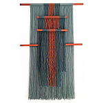 Декор на стену Макраме из нитей Japan Wall Panel Orange варинант исполнения - 2 | Loft Concept в Новосибирске