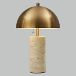 Настольная Лампа Lorenza Brass Beige stone варинант исполнения - 1 | Loft Concept в Новосибирске