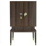 Кабинетный шкаф Elsa Dreams Walnut с 2-мя ящиками варинант исполнения - 7 | Loft Concept в Новосибирске