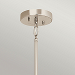 Подвесной светильник с рифленым стеклянным плафоном в форме шара Kichler варинант исполнения - 8 | Loft Concept в Новосибирске