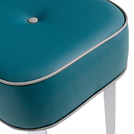 Квадратный мягкий пуф на белых ножках Winton Pouf Square варинант исполнения - 14 | Loft Concept в Новосибирске