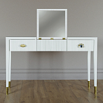 Туалетный стол - Трельяж Elsa Dreams White 120 см варинант исполнения - 5 | Loft Concept в Новосибирске