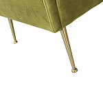 Кресло велюровое оливковое с подушкой Relaxation Soft варинант исполнения - 4 | Loft Concept в Новосибирске