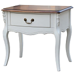 Прикроватная тумба в стиле прованс с ящиком Borde Montmartre Provence Bedside Table варинант исполнения - 1 | Loft Concept в Новосибирске