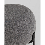 Пуф Флик ткань букле тёмно-серый варинант исполнения - 3 | Loft Concept в Новосибирске