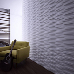 Гипсовая 3D Панель M-29 варинант исполнения - 2 | Loft Concept в Новосибирске