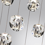 Люстра каскадня с 27-ю прозрачными шарообразными подвесами Bubbles Bocci варинант исполнения - 6 | Loft Concept в Новосибирске