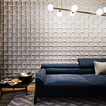 Гипсовая 3D Панель M-34 варинант исполнения - 2 | Loft Concept в Новосибирске