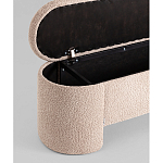 Банкетка Taks с местом для хранения букле капучино варинант исполнения - 3 | Loft Concept в Новосибирске