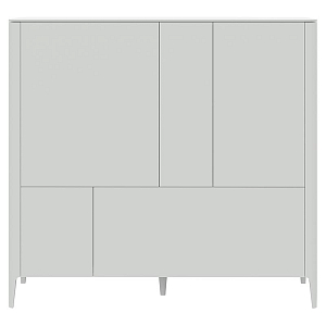 Шкаф с 3-мя дверцами и 2-мя ящиками Type высота 135 см