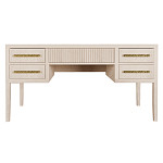 Большой Рабочий стол Primo с 5 выдвижными ящиками Светлый дуб варинант исполнения - 7 | Loft Concept в Новосибирске