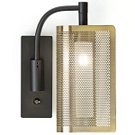 Бра с плафоном из перфорированного металла Elledge Wall Lamp варинант исполнения - 4 | Loft Concept в Новосибирске