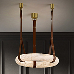 Люстра в форме обруча из натурального камня Minerals of Light варинант исполнения - 6 | Loft Concept в Новосибирске