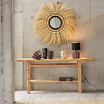 Зеркало с бахромой WICKER MIRROR 100 варинант исполнения - 3 | Loft Concept в Новосибирске