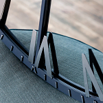 Часы настенные зеркальные с серебряным металлическим циферблатом Mirror Tower Clock варинант исполнения - 4 | Loft Concept в Новосибирске