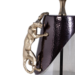 Настольная лампа с декором в виде ягуара Golden Jaguar варинант исполнения - 1 | Loft Concept в Новосибирске