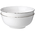 Обеденный сервиз белый из фарфора на 6 персон 23 предмета Garden Whisper Porcelain Set  варинант исполнения - 3 | Loft Concept в Новосибирске