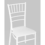 Стул Chiavari пластик белый варинант исполнения - 2 | Loft Concept в Новосибирске