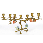 Бронзовый подсвечник на 7 свечей Eden Garden варинант исполнения - 4 | Loft Concept в Новосибирске