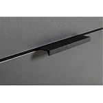 Комод цвета графит с 3-мя ящиками Strict Lines  варинант исполнения - 4 | Loft Concept в Новосибирске