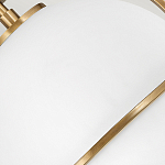 Потолочный светильник с плафоном в форме белого матового шара Hinkley варинант исполнения - 18 | Loft Concept в Новосибирске