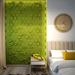 Гипсовая 3D Панель M-41 A, B варинант исполнения - 2 | Loft Concept в Новосибирске