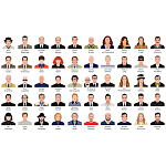 The Lives of 50 Fashion Legends варинант исполнения - 3 | Loft Concept в Новосибирске