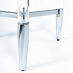 Приставной столик со стеклянной столешницей Deimos варинант исполнения - 5 | Loft Concept в Новосибирске