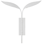 Бра белое с 2-мя плафонами в виде лепестков Delicate Flower варинант исполнения - 2 | Loft Concept в Новосибирске