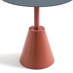 Стол для сада из стали Round Steel варинант исполнения - 3 | Loft Concept в Новосибирске