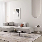 Дизайнерский журнальный стол белый в форме геометрических фигур Cydogic варинант исполнения - 2 | Loft Concept в Новосибирске