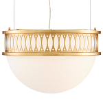 Подвесной светильник с фактурным золотым каркасом Exceptional Classic Design варинант исполнения - 1 | Loft Concept в Новосибирске