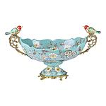 Чаша фарфоровая с птичками Bird of Paradise Bowl варинант исполнения - 1 | Loft Concept в Новосибирске