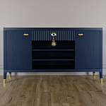 Комод-буфет Elsa Dreams Blue с открытыми полками   варинант исполнения - 5 | Loft Concept в Новосибирске