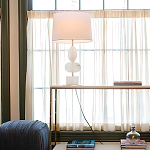 Настольная лампа на фигурном мраморном основании Conundrum варинант исполнения - 5 | Loft Concept в Новосибирске