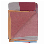 Плед из хлопка с абстрактным принтом Elysian Flow Ember варинант исполнения - 2 | Loft Concept в Новосибирске