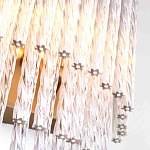 Бра с прозрачными стеклянными трубочками и металлическим основанием Nembus варинант исполнения - 2 | Loft Concept в Новосибирске