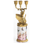 Фарфоровый подсвечник Лебедь с ангелом Asse варинант исполнения - 5 | Loft Concept в Новосибирске