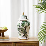 Ваза из фарфора с ручной росписью Leopard Collection  варинант исполнения - 4 | Loft Concept в Новосибирске