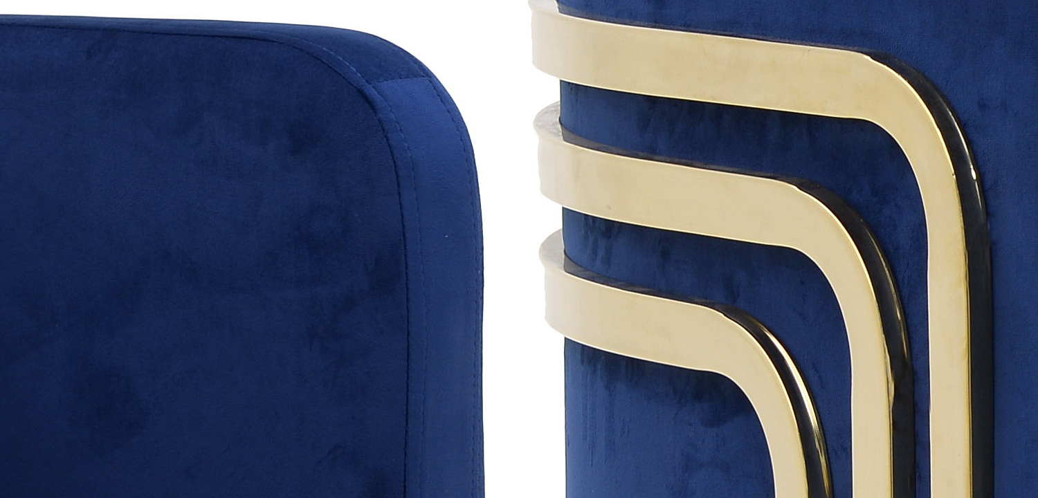 Кресло Custodia Armchair Blue Кресло Custodia Armchair Blue - Loft-Concept в Новосибирске